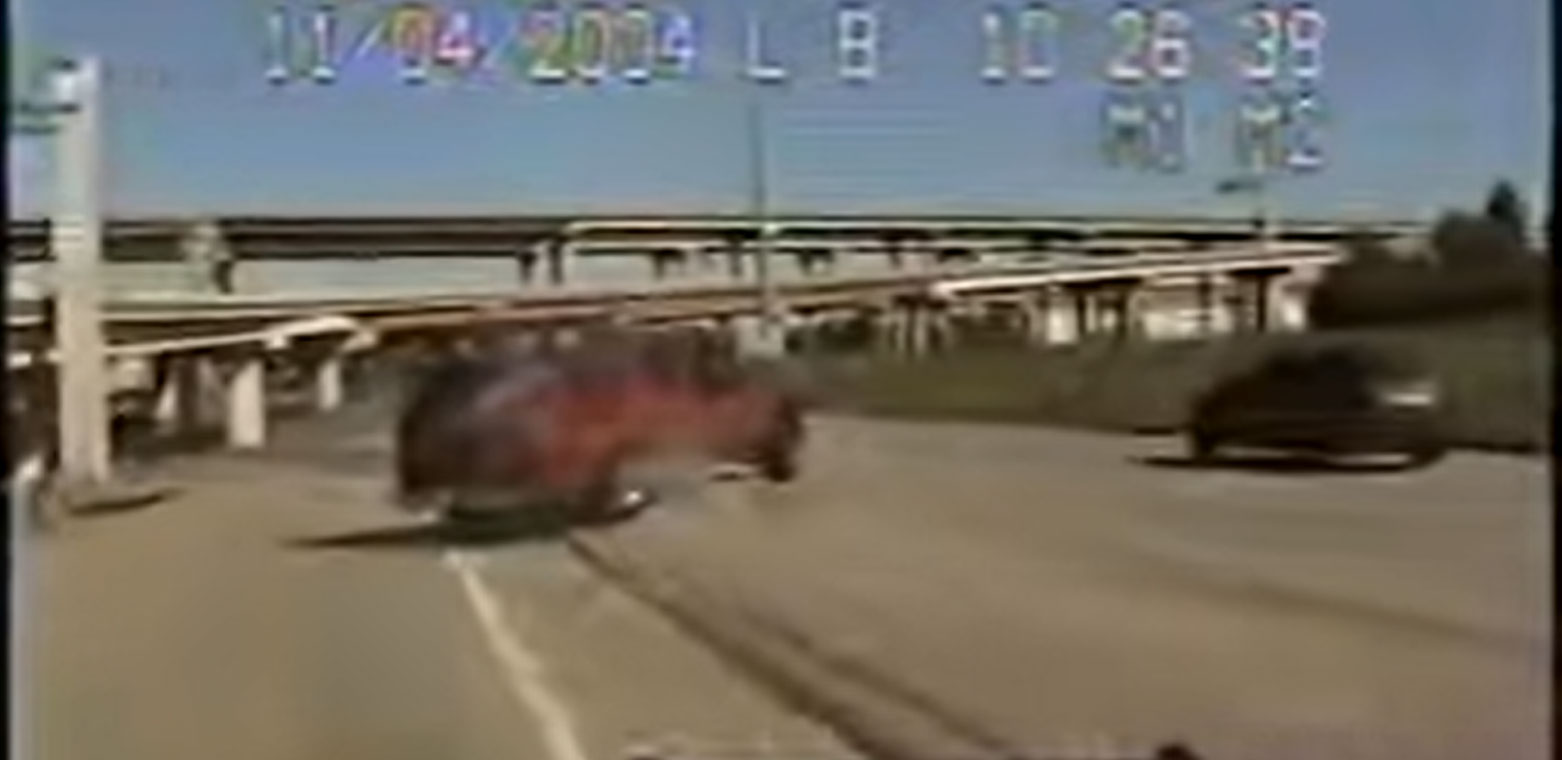 Dallas Police Cruiser Shot By Machine Gun Dashcam Accidents