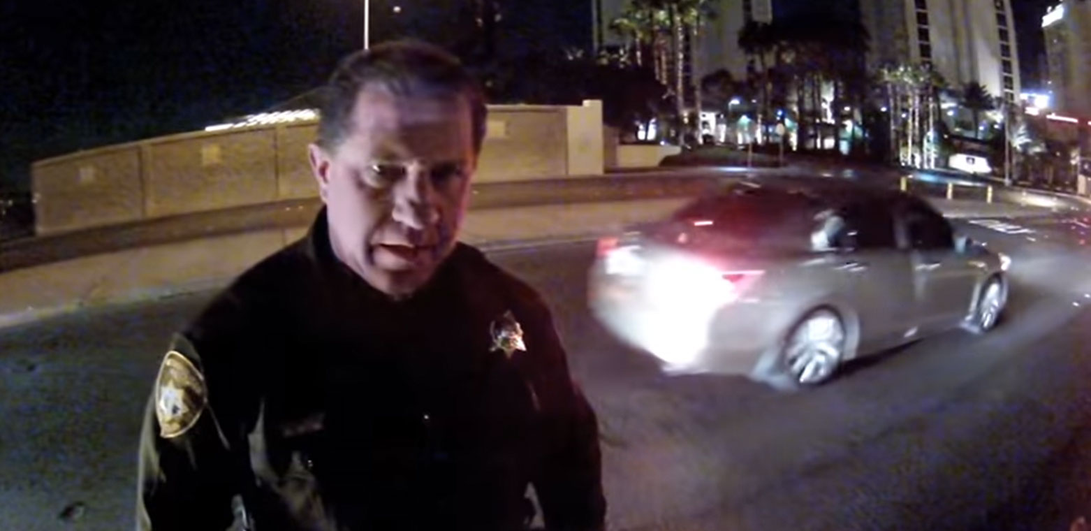 Cop Rear-Ends Motorcyclist, Blames & Intimidates Biker