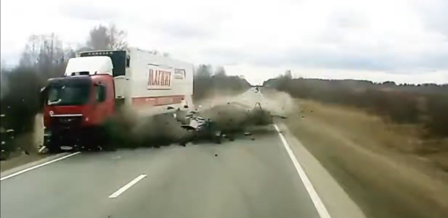 Reckless Overtaking Leads to Head-on Crash With Truck